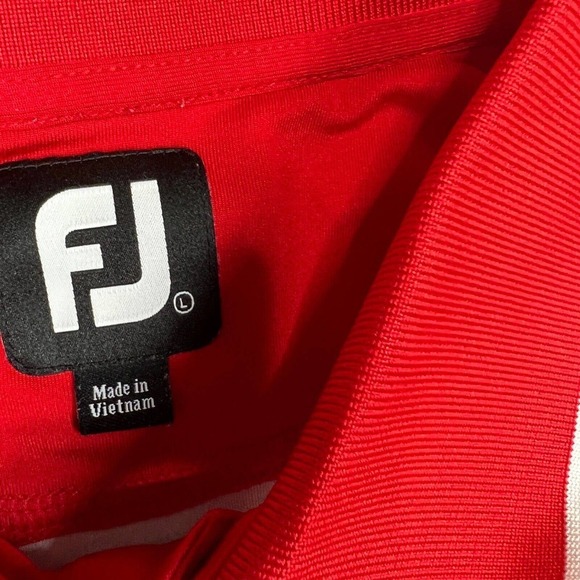 FootJoy Golf Polo Shirt Short Sleeve Men's L Rock Creek Cattle Company - Picture 4 of 7